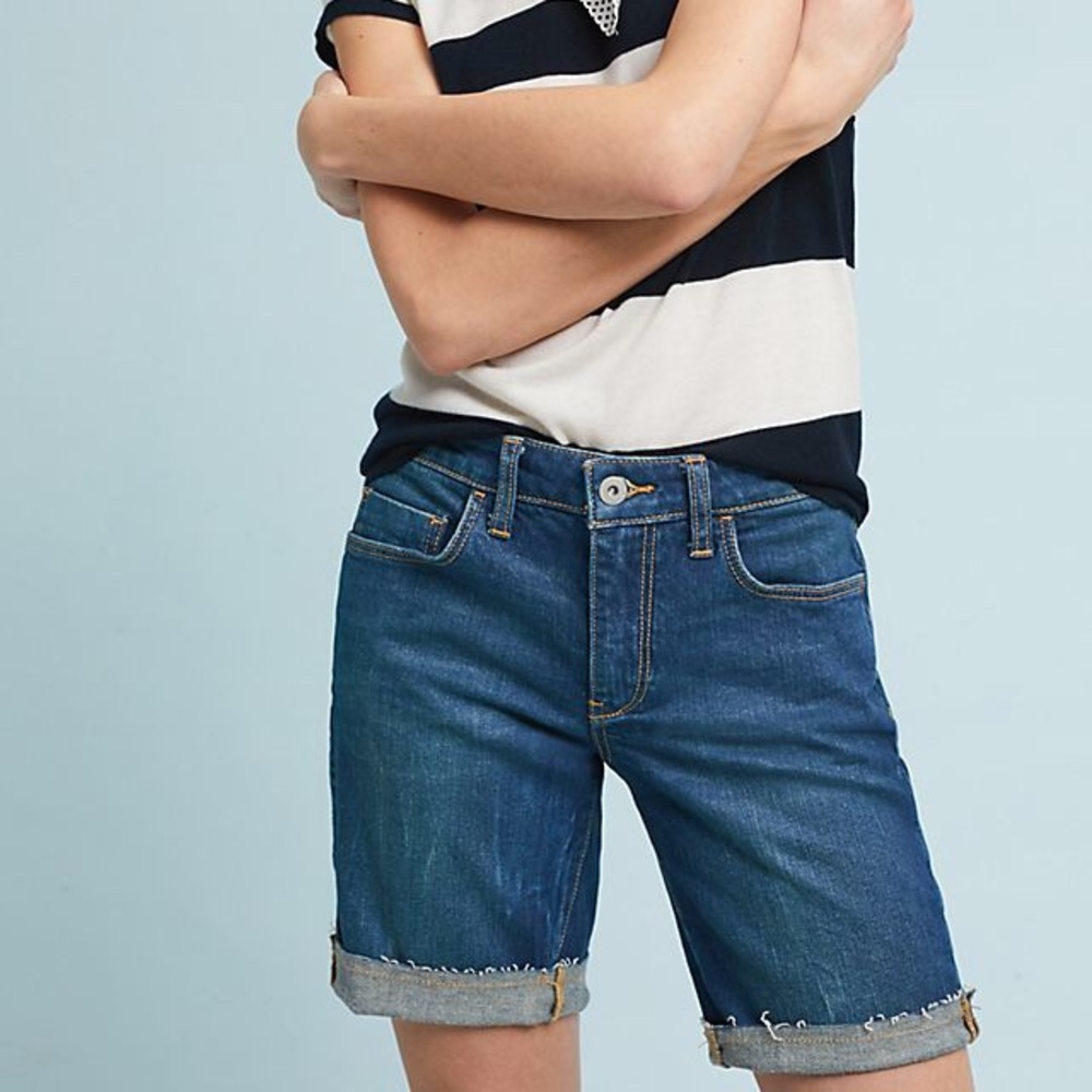 Pilcro Denim Bermuda Shorts